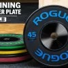 Rogue Black Training LB Plates