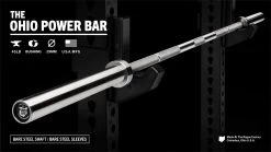 Rogue 45LB Ohio Power Bar - Bare Steel