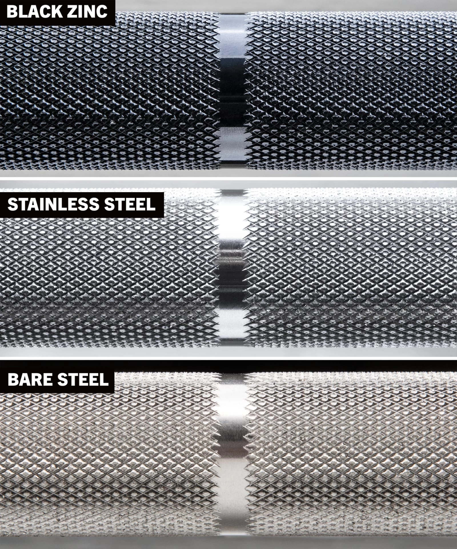 Rogue 45LB Ohio Power Bar - Bare Steel 5 Rogue 45LB Ohio Power Bar - Bare Steel - Image 3