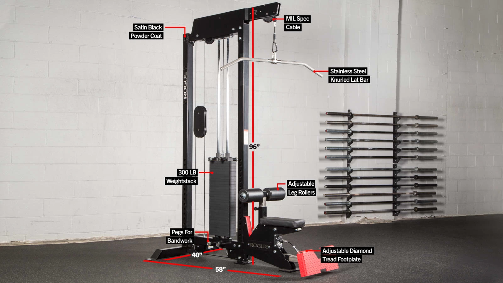 Monster Lat Pulldown/Low Row (Stand Alone) 4 Monster Lat Pulldown/Low Row (Stand Alone) - Image 2