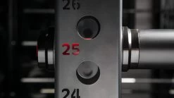 Rogue Monster Plate Storage Pin Pair - Black/Red -Rogue Fitness Online Sale RA1636 H1805 WEB2 stws0b