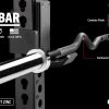 Rogue Rackable Curl Bar - Cerakote -Rogue Fitness Online Sale RA1966 EBLACK BR H owdvm8