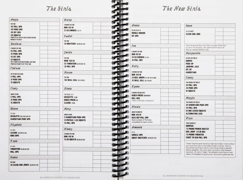 Rogue Fitness WODbook 4 Rogue Fitness WODbook - Image 2