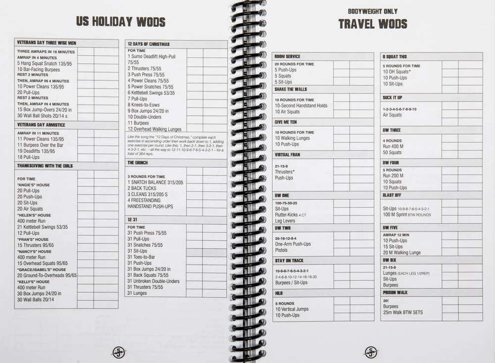 Rogue Fitness WODbook 5 Rogue Fitness WODbook - Image 3