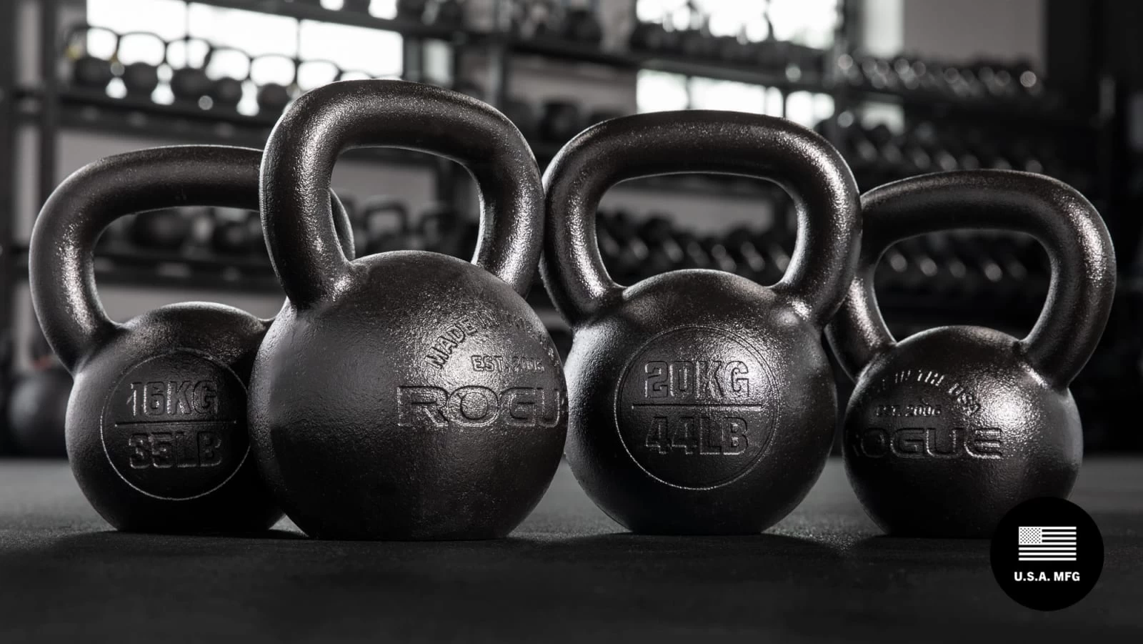 Rogue Kettlebell - E Coat 3 Rogue Kettlebell - E Coat