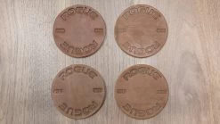 Rogue Leather Coasters